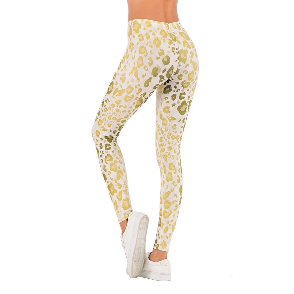 Marques femmes mode Legging Fluorescent arbre branche impression leggins mince taille haute Leggings femme pantalon