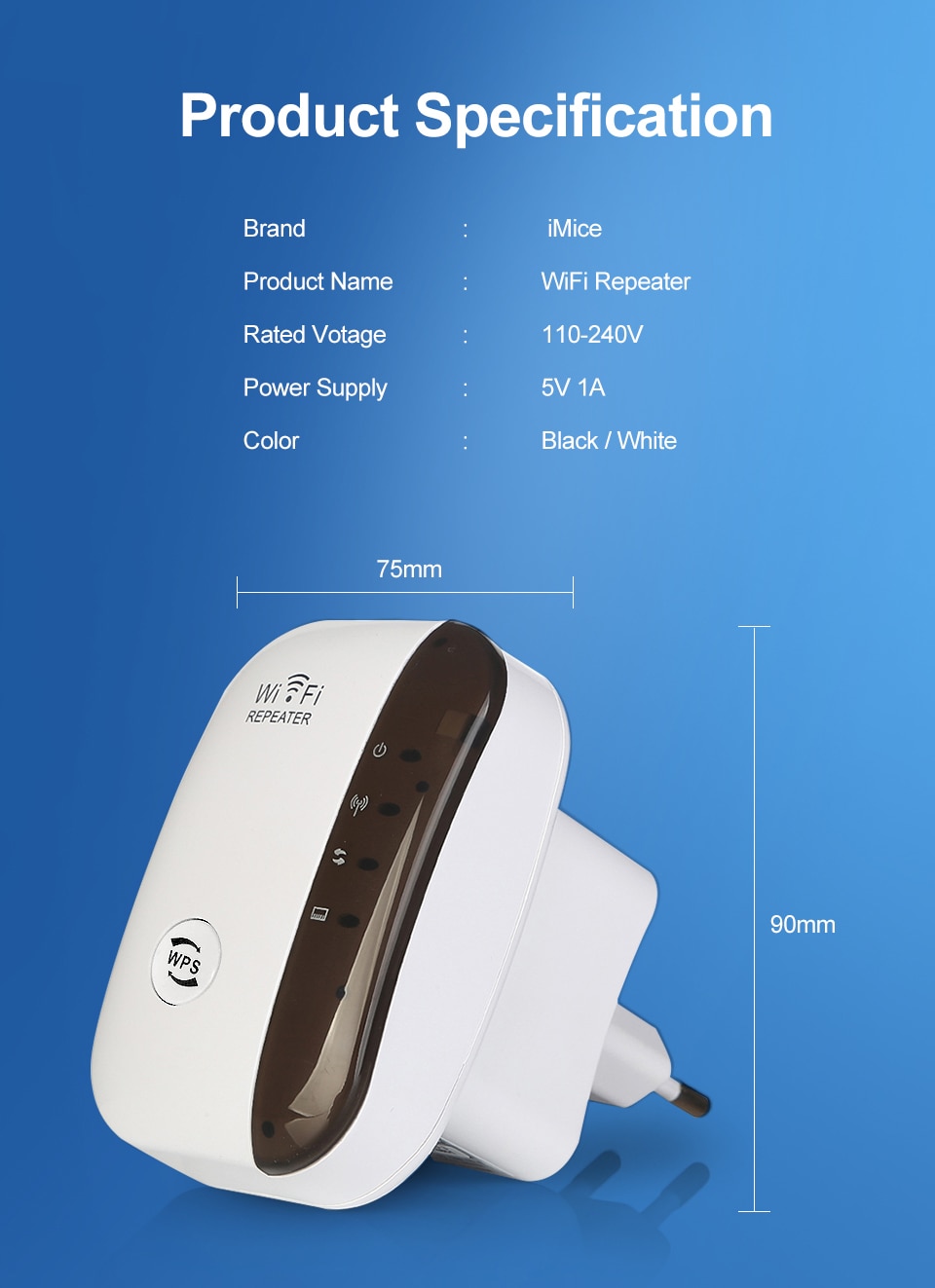 Amplificateur Wifi sans fil, routeur de longue portée, appareil de 300 Mbps, 2.4G, ultraboost, point d'accès