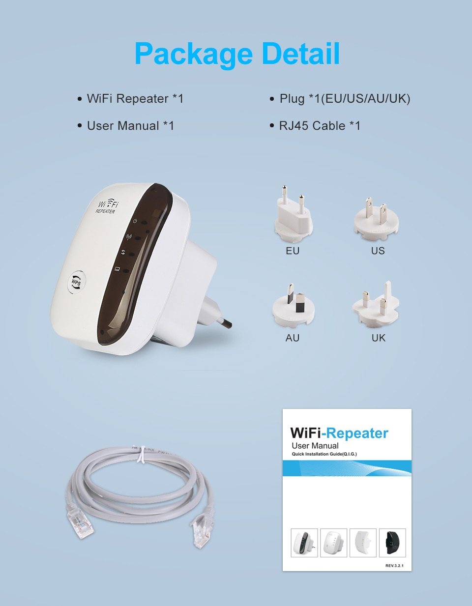 Amplificateur Wifi sans fil, routeur de longue portée, appareil de 300 Mbps, 2.4G, ultraboost, point d'accès